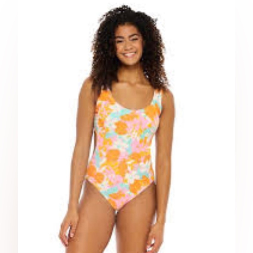NEW Ninety-Nine Degrees Cut Out One-Piece Swimsuit. Small‎